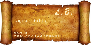 Lagner Bella névjegykártya